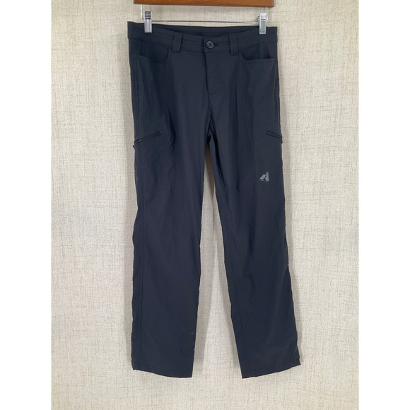Eddie Bauer Pants - Eddie Bauer First Ascent Womens Sz 6 Black Hiking Cargo Pants Outdoor Trail